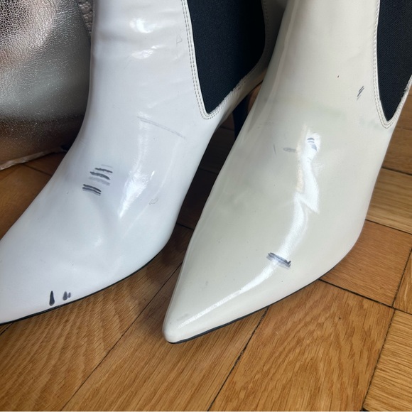 Anine Bing Stevie Chelsea Leather Ankle Boots Size 37 or 40 - Picture 7 of 13